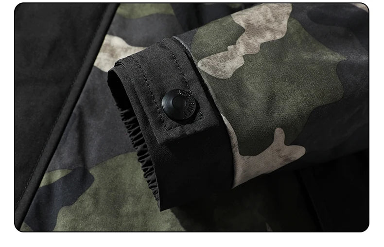 Split Camo Jacket