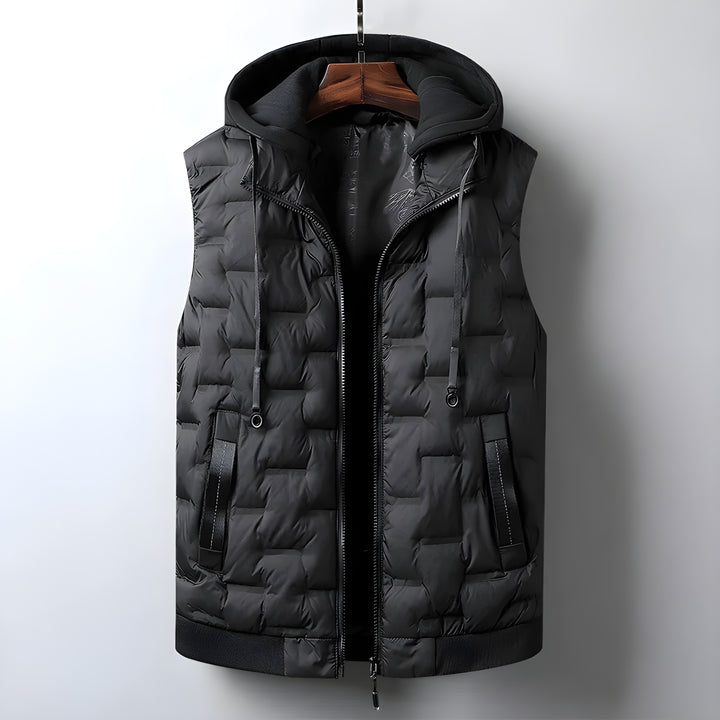 Thermo-Grid Hooded Vest
