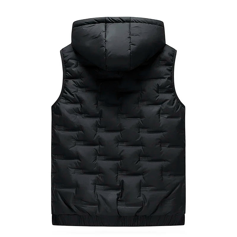 Embossed Down Vest