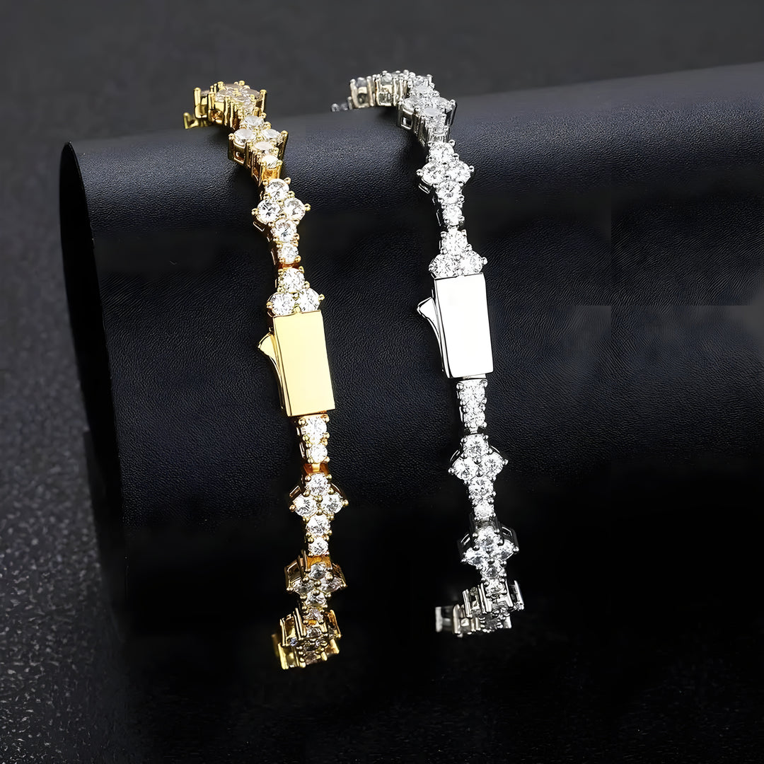 Diamond Petal Bracelet