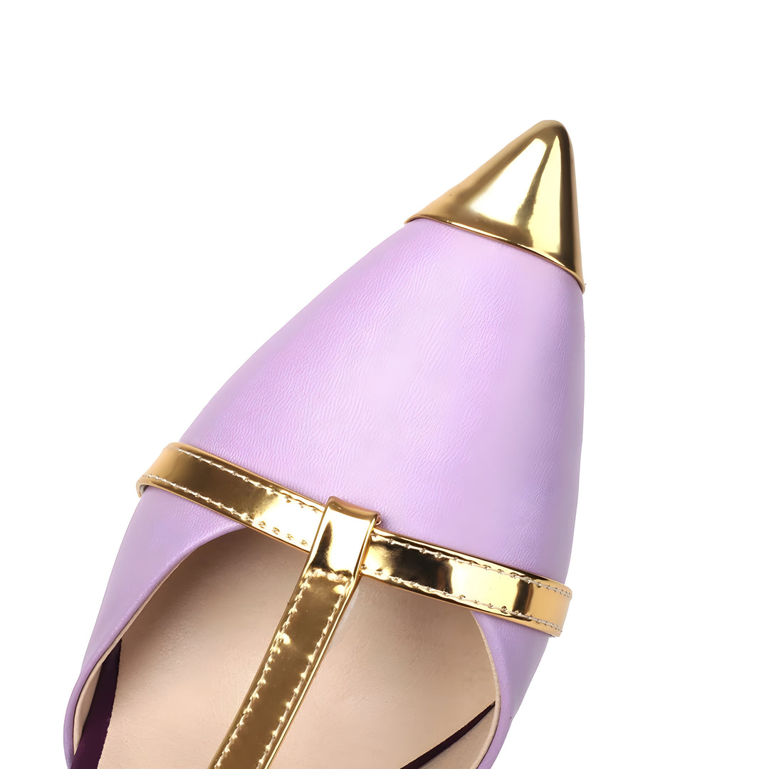 Gisele Bow-Strap Stilettos