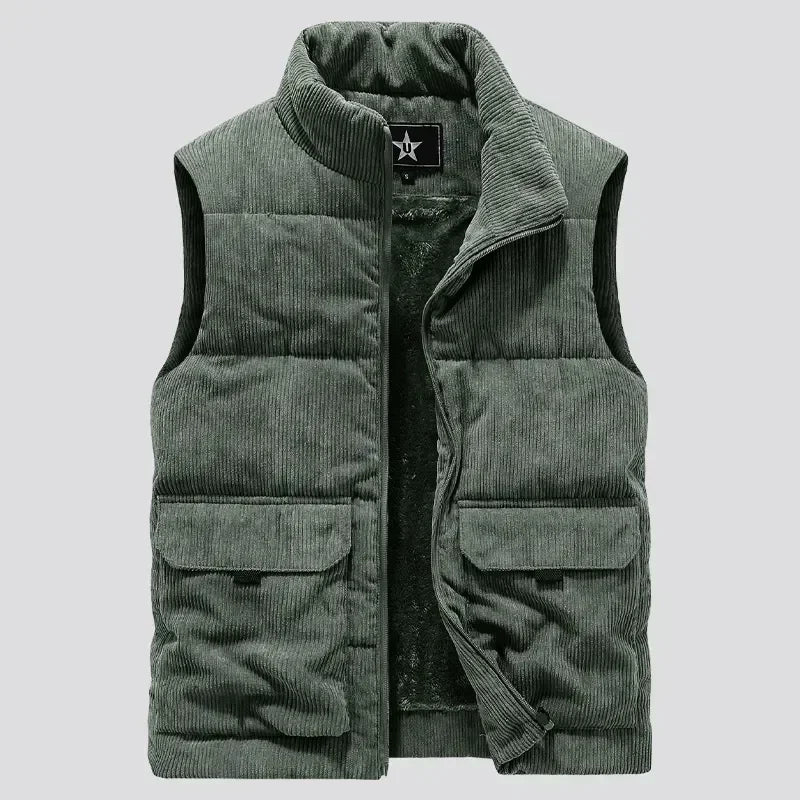 Corduroy Ribbed Vest