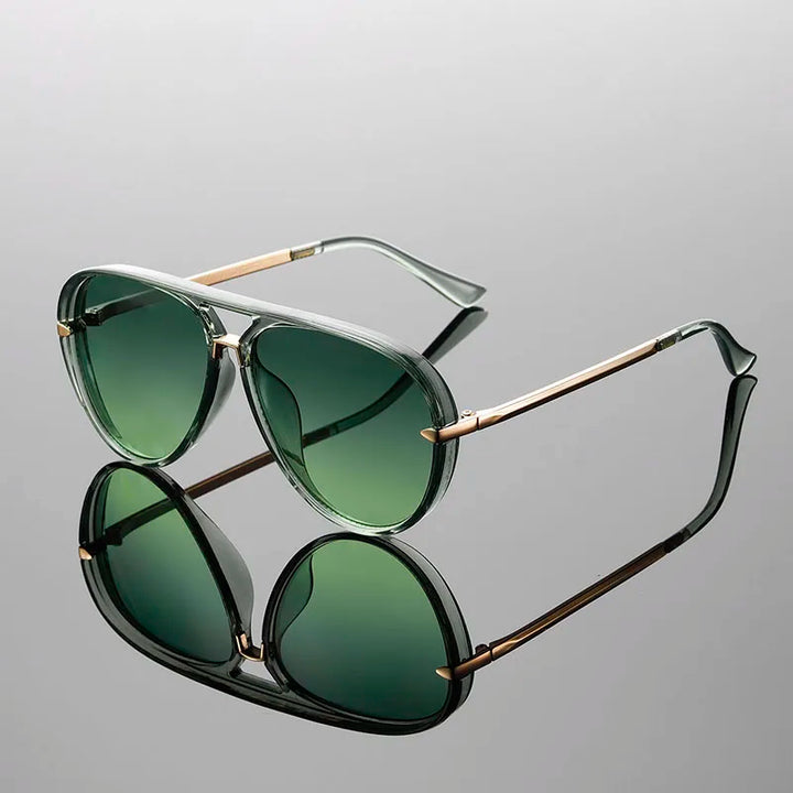Sienna Vale Oversized Aviator Sunglasses