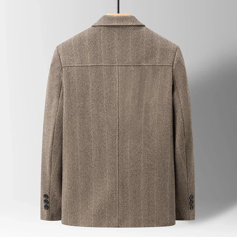 Joshua Regular Fit Chore Coat | Collared Button Front Coat