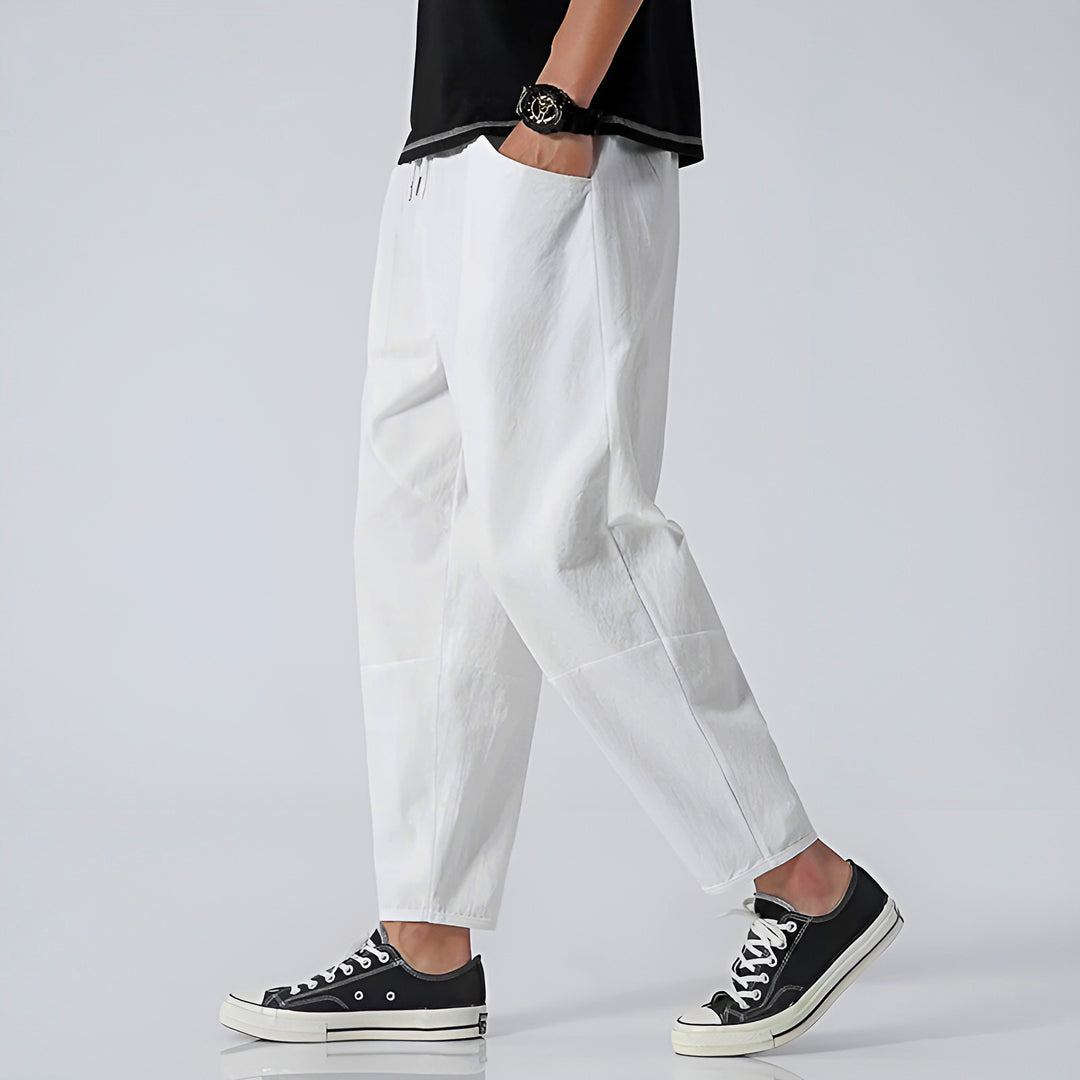 Urban - Cropped Cotton Pants