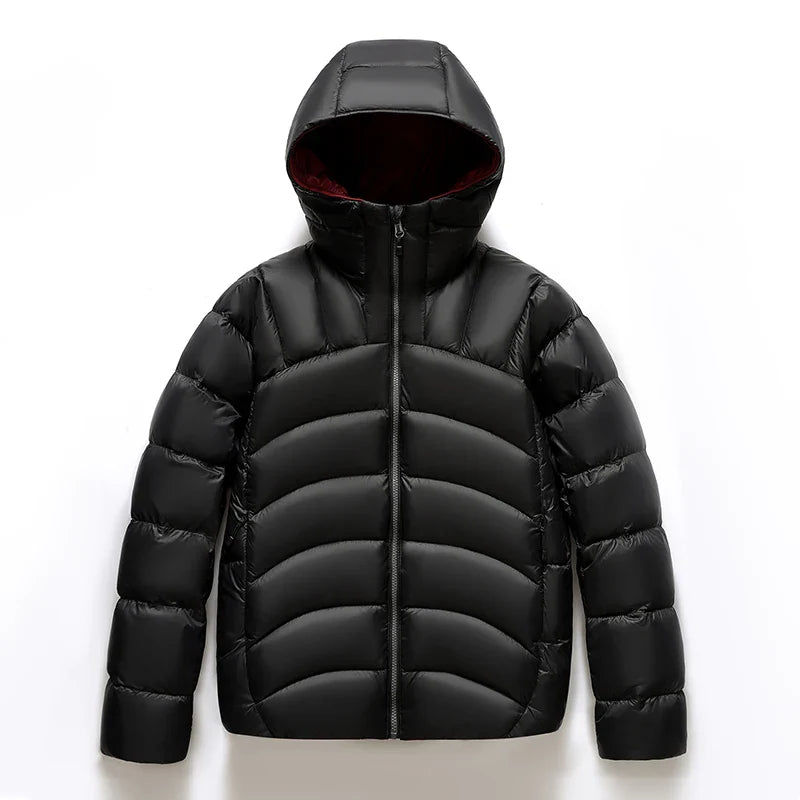 Arthur Puffer Jacket | Contoured Quilted Hooded Winter Jacket