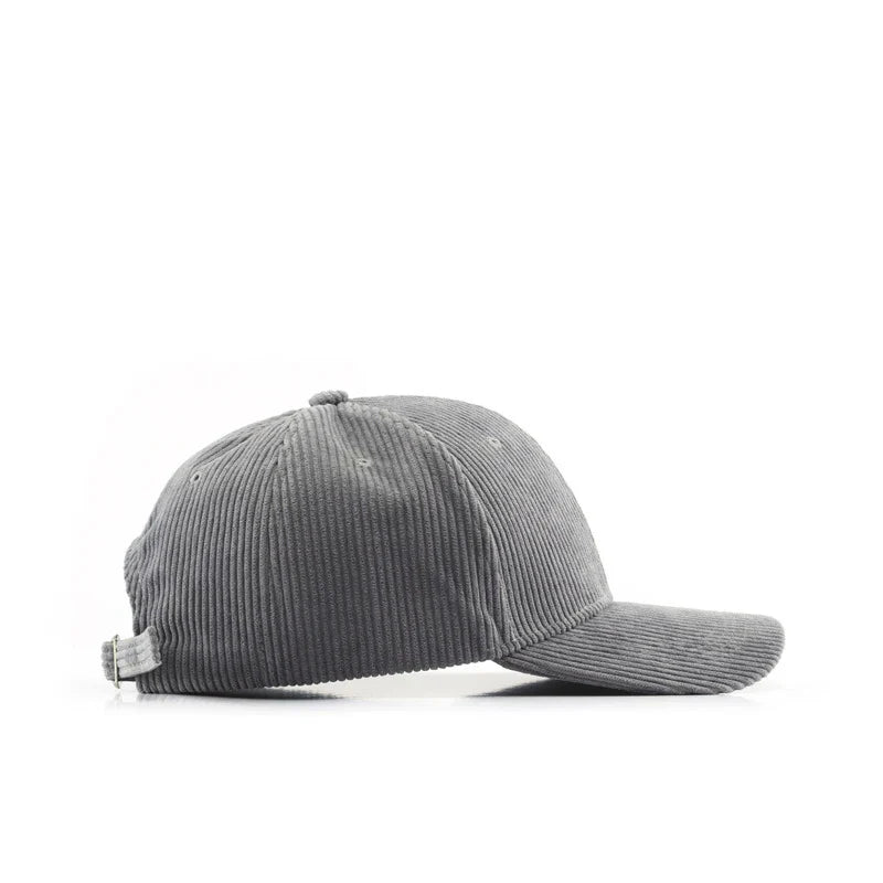 Theodore Adjustable Fit Baseball Cap | Solid Curved Brim Baseball Cap