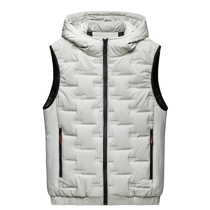 Embossed Down Vest
