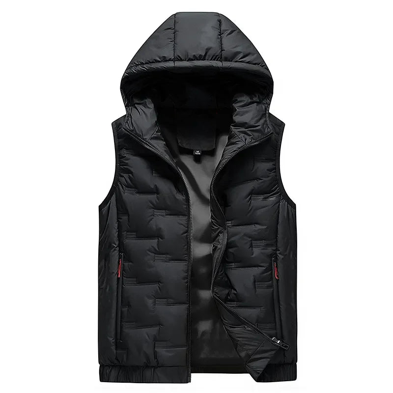 Embossed Down Vest
