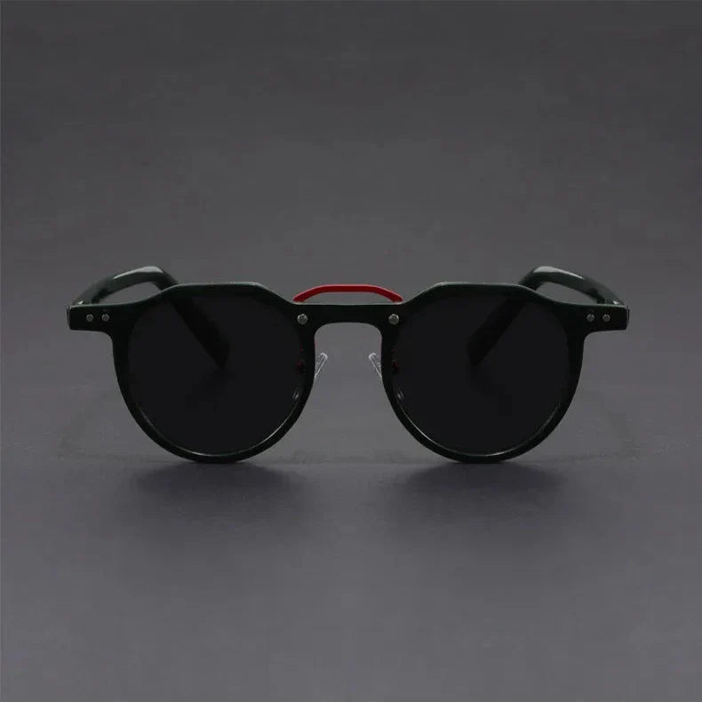 Hudson Clear Frame Retro Sunglasses