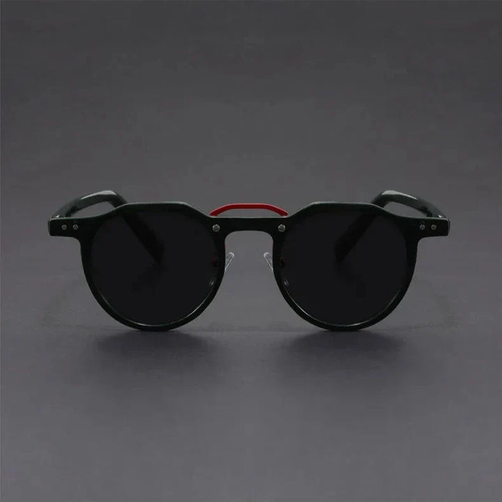 Hudson Clear Frame Retro Sunglasses