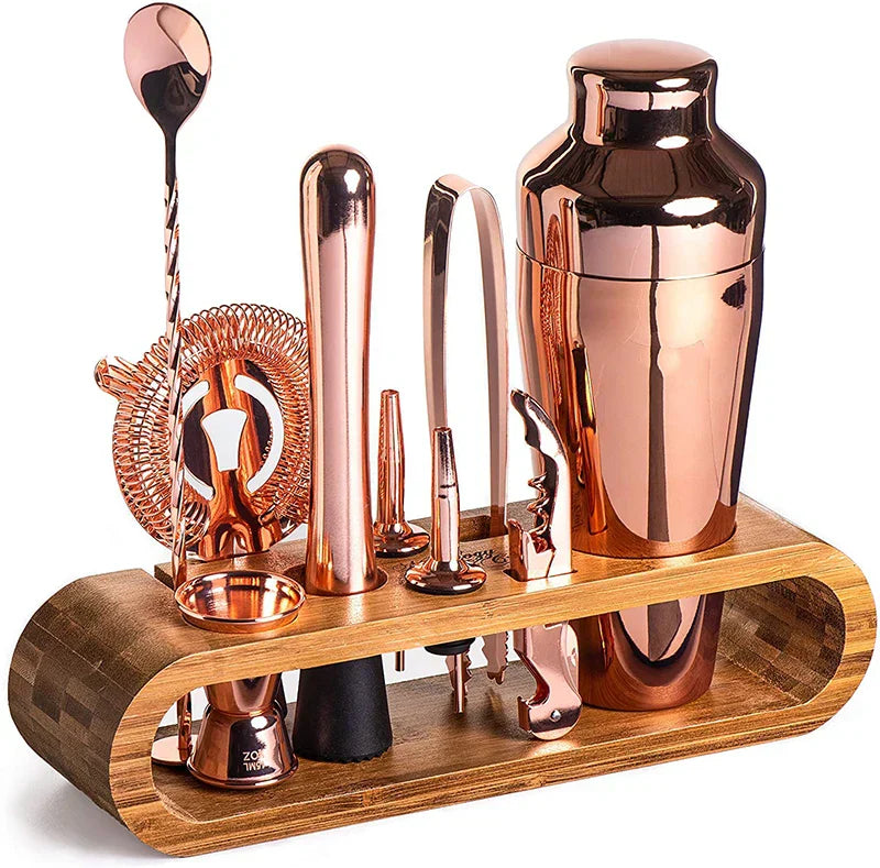 Stirré Elite Cocktail Set – Luxury Metallic Bar Kit Essentials
