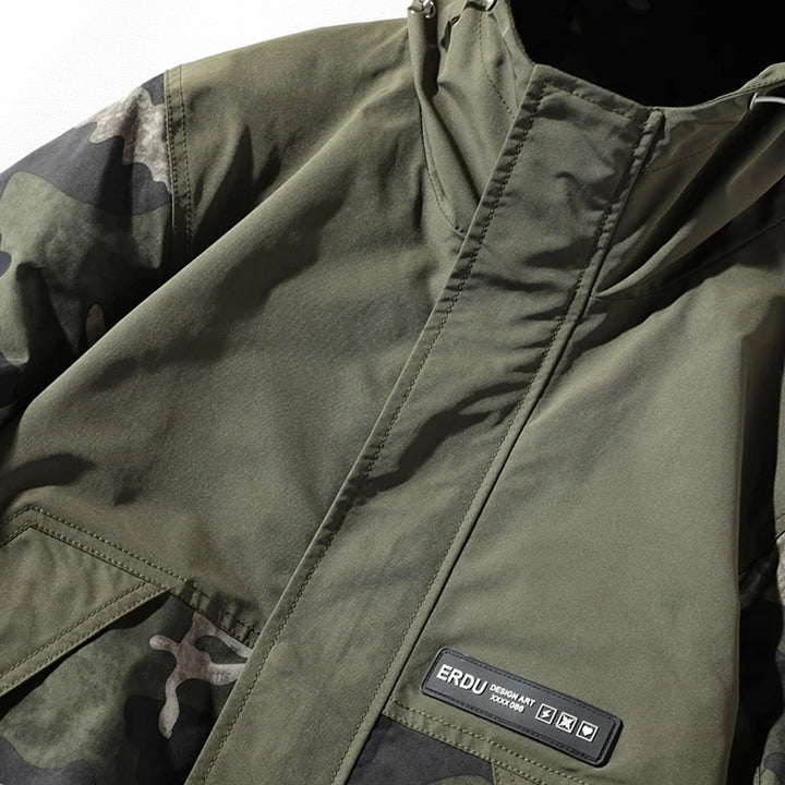 Split Camo Jacket