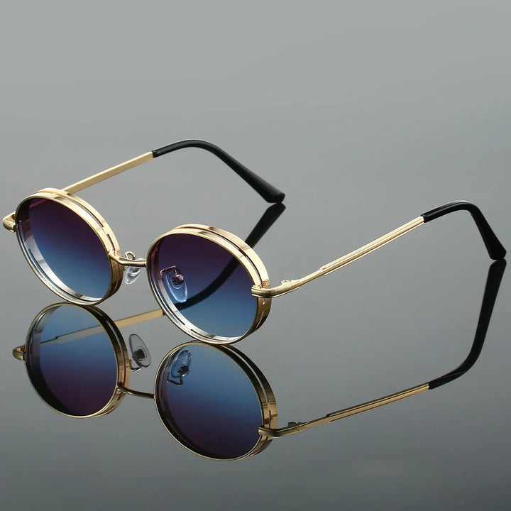 Celeste Vintage Round Sunglasses