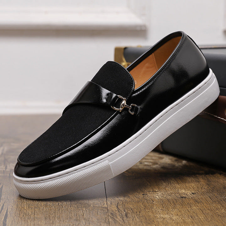 Arthur Loafer Sneaker | Horsebit Detail Two-Tone Loafer Sneaker