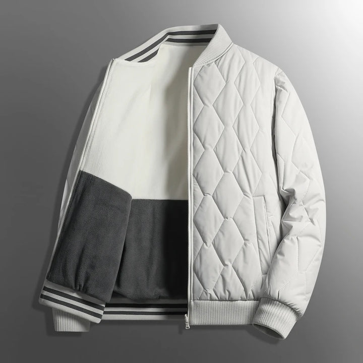 Quilted Varsity Jacket