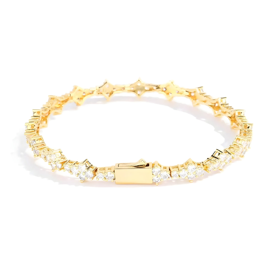 Diamond Petal Bracelet