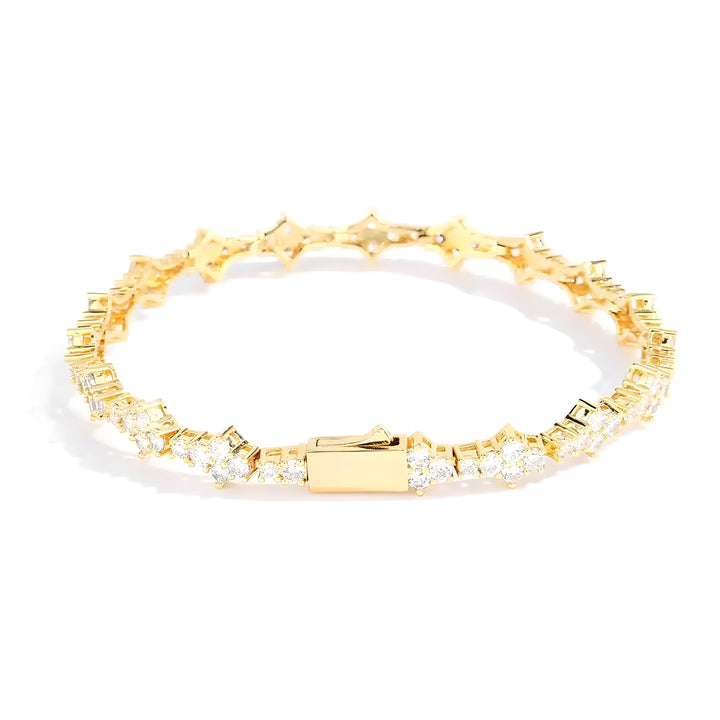 Diamond Petal Bracelet