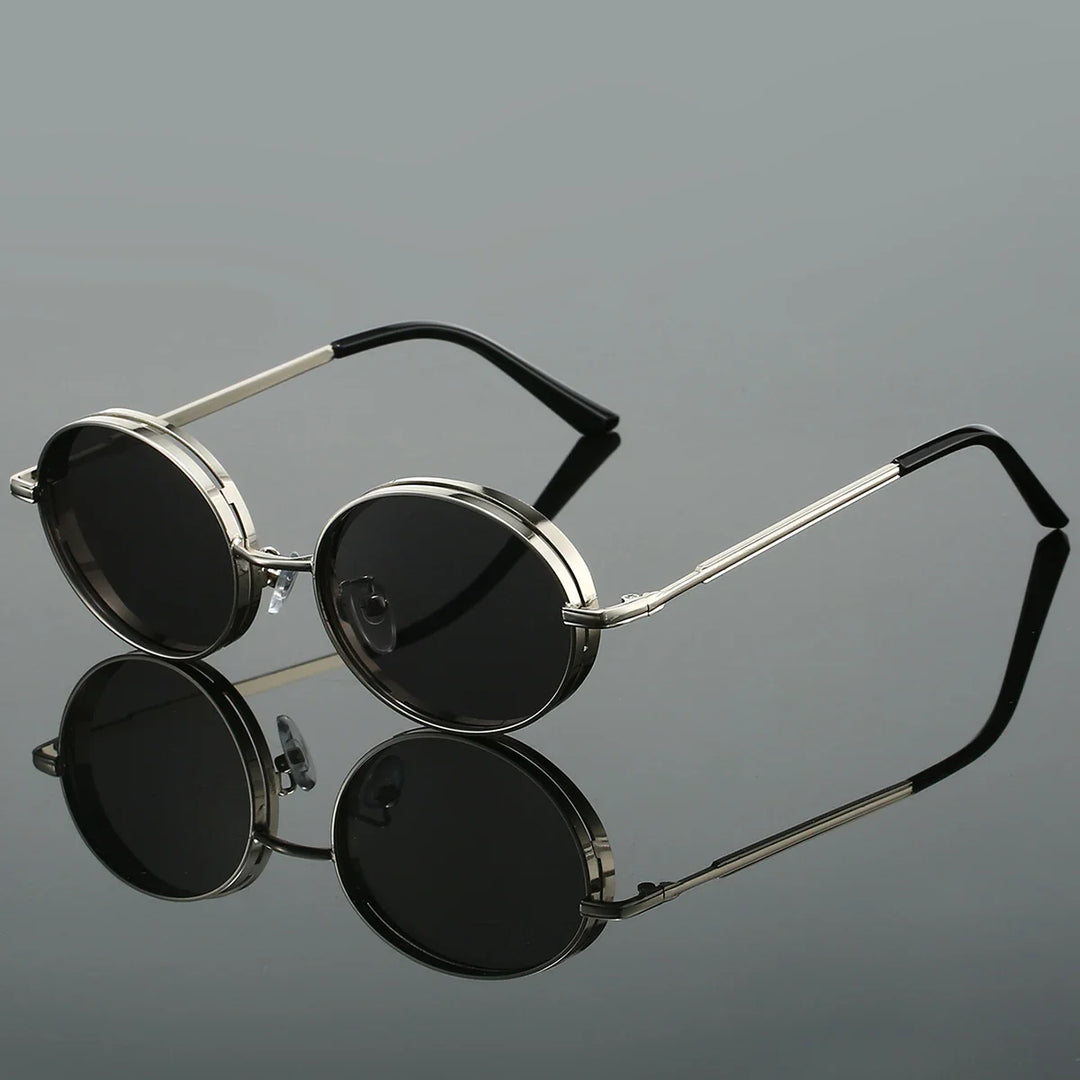 Celeste Vintage Round Sunglasses