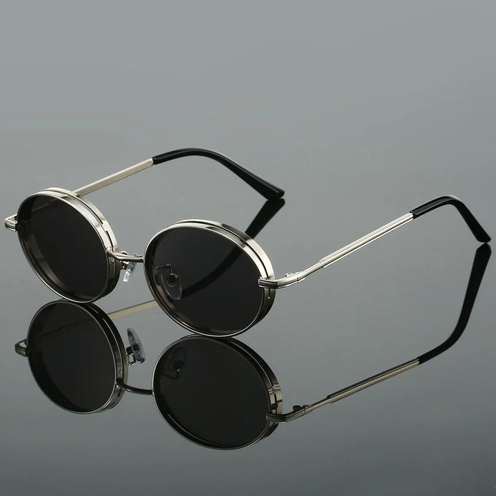 Celeste Vintage Round Sunglasses