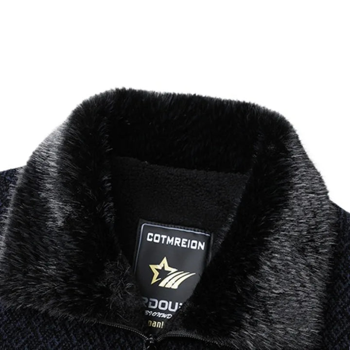 Fur-lined Collar Jacket