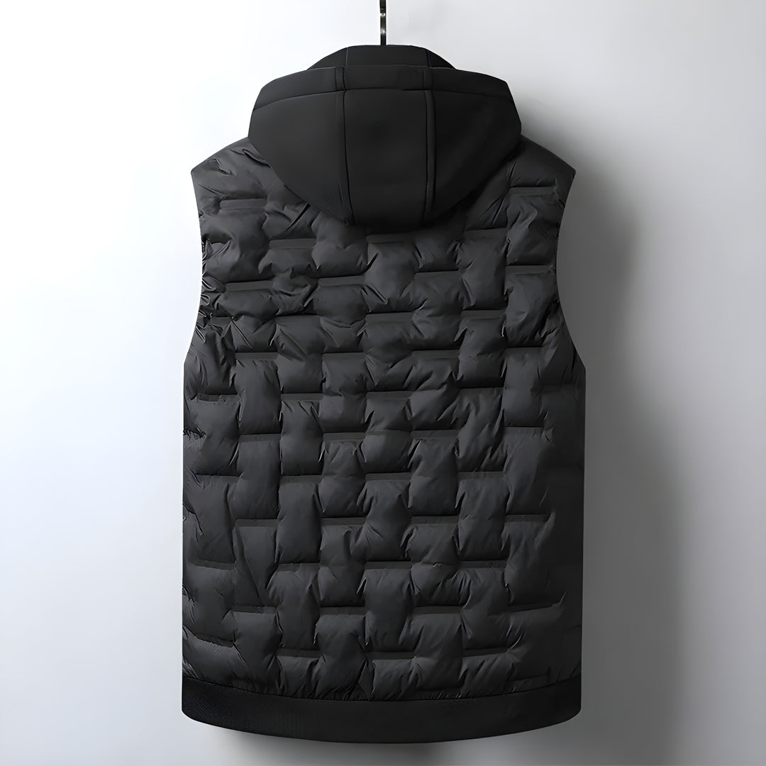 Thermo-Grid Hooded Vest