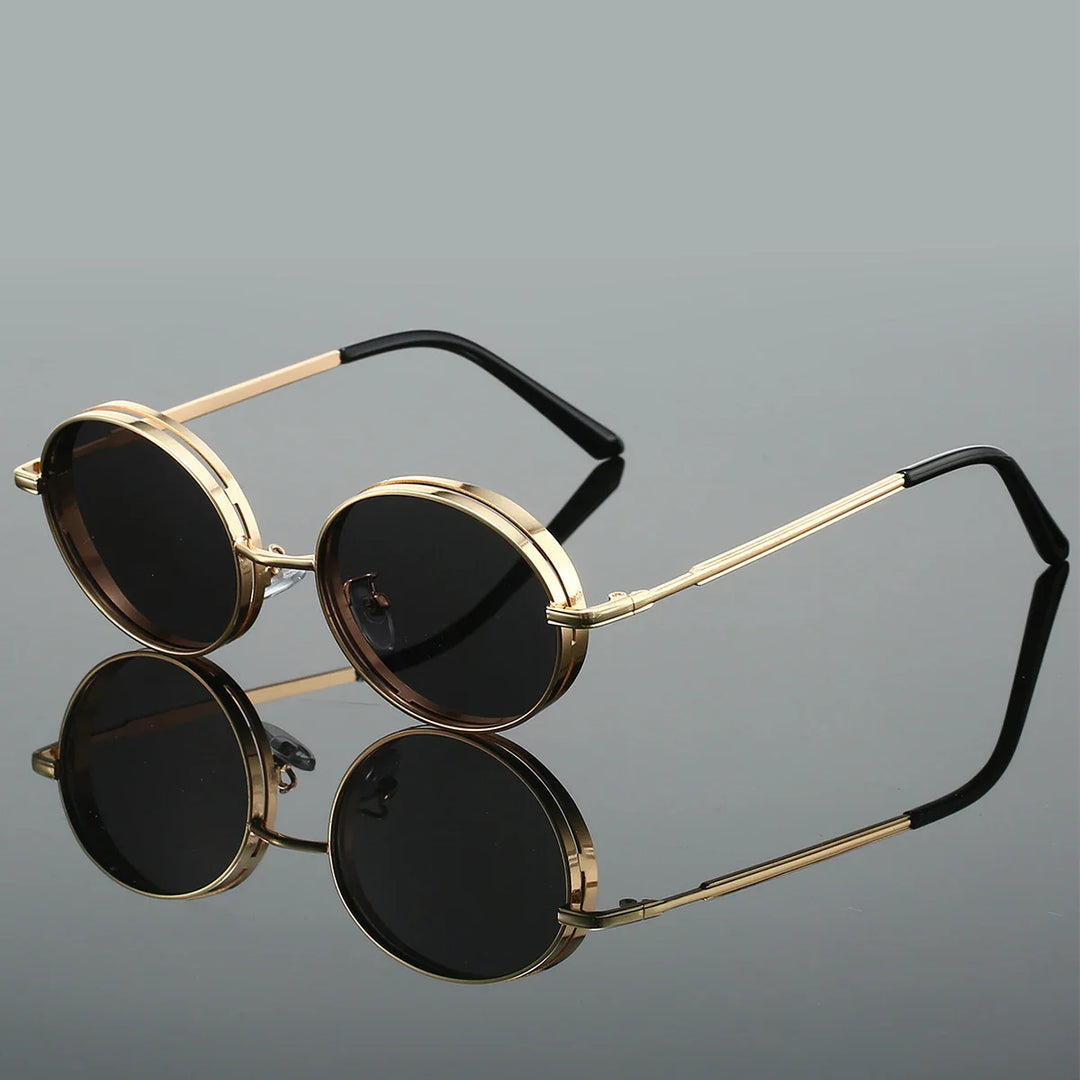 Celeste Vintage Round Sunglasses