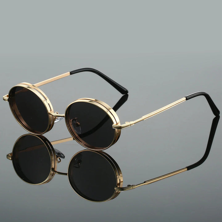 Celeste Vintage Round Sunglasses