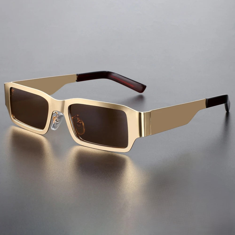 Nova Edge Rectangular Statement Sunglasses