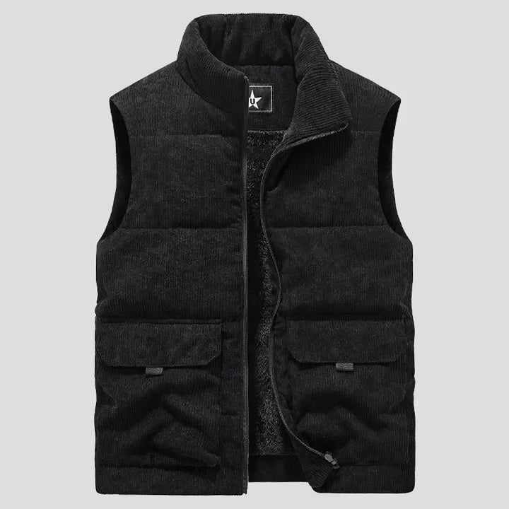 Corduroy Ribbed Vest
