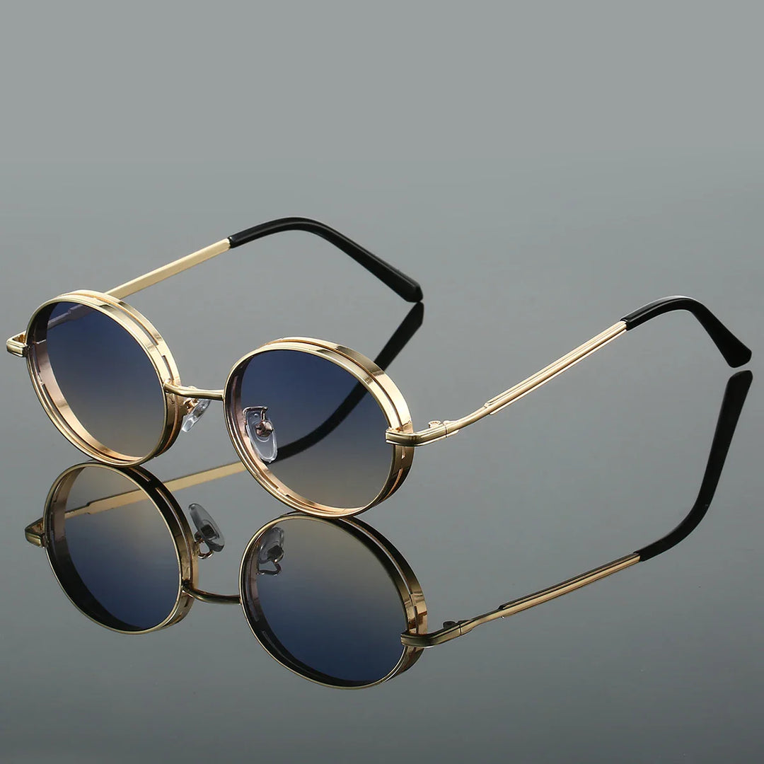 Celeste Vintage Round Sunglasses