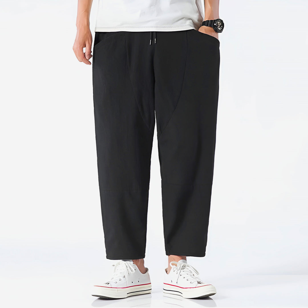 Urban - Cropped Cotton Pants