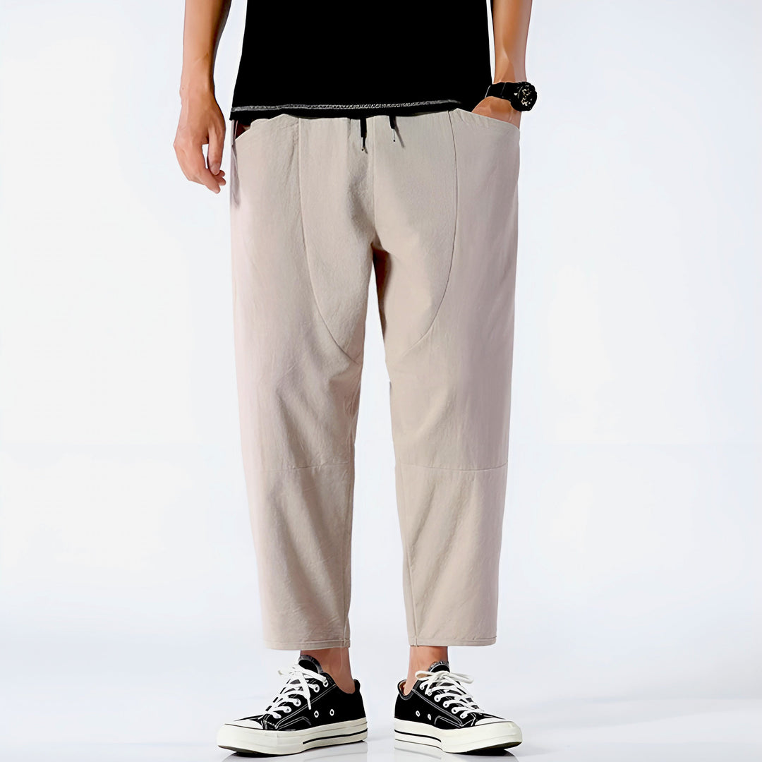 Urban - Cropped Cotton Pants
