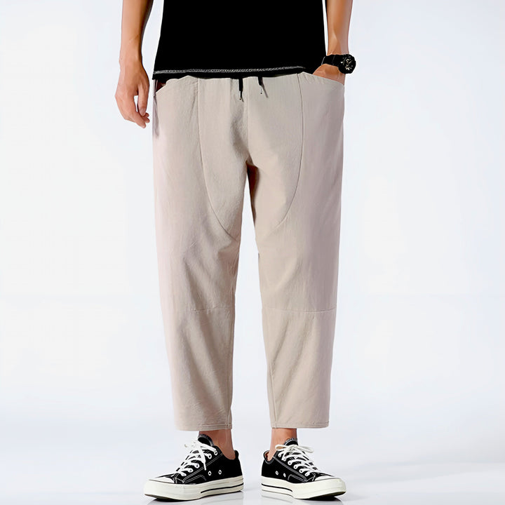 Urban - Cropped Cotton Pants