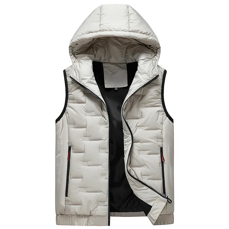 Embossed Down Vest