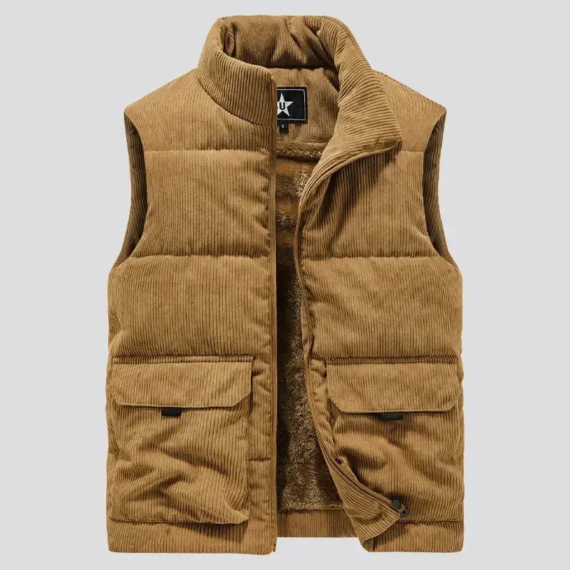 Corduroy Ribbed Vest