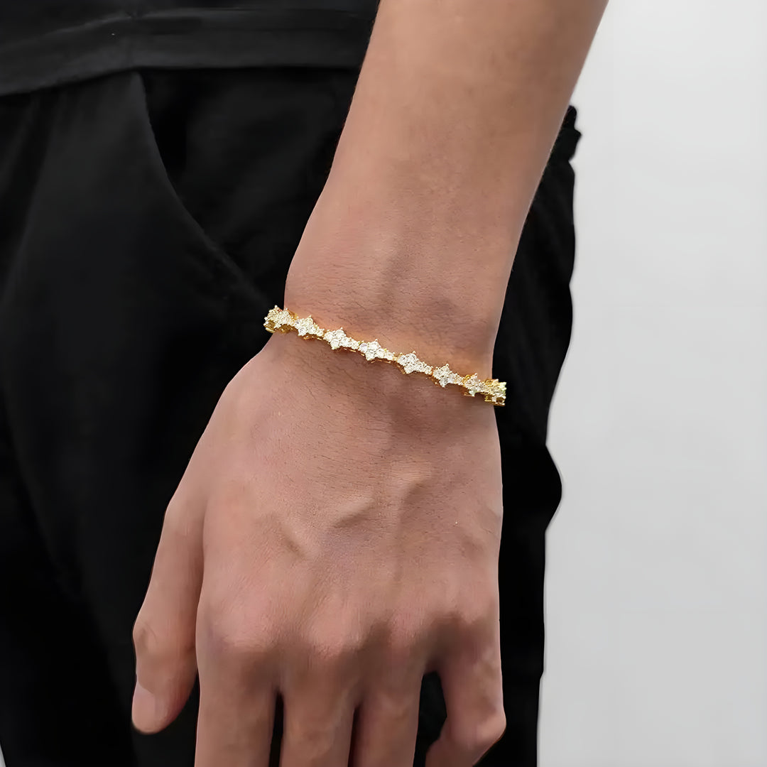 Diamond Petal Bracelet
