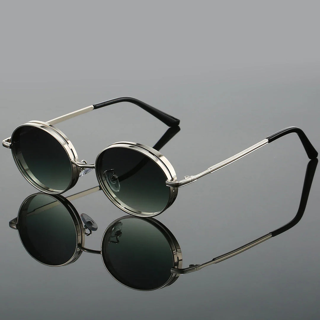 Celeste Vintage Round Sunglasses