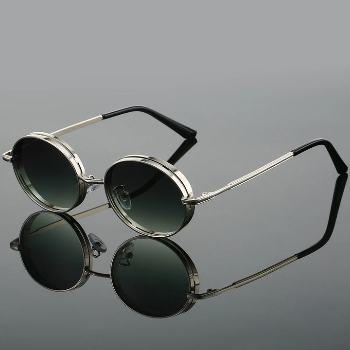 Celeste Vintage Round Sunglasses