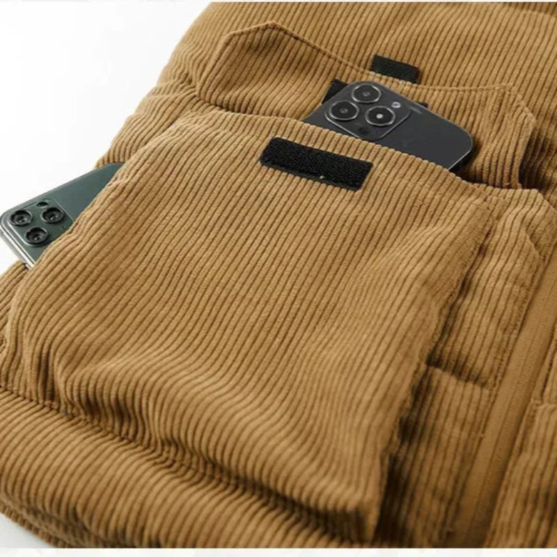 Corduroy Ribbed Vest