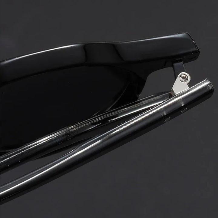 Hudson Clear Frame Retro Sunglasses