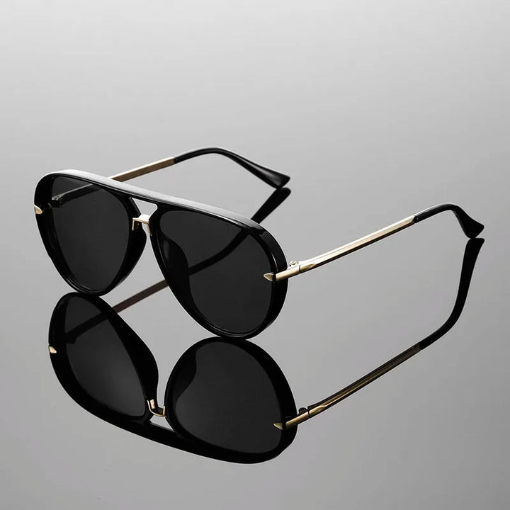 Sienna Vale Oversized Aviator Sunglasses