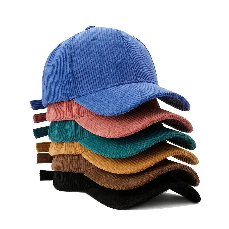 Theodore Adjustable Fit Baseball Cap | Solid Curved Brim Baseball Cap