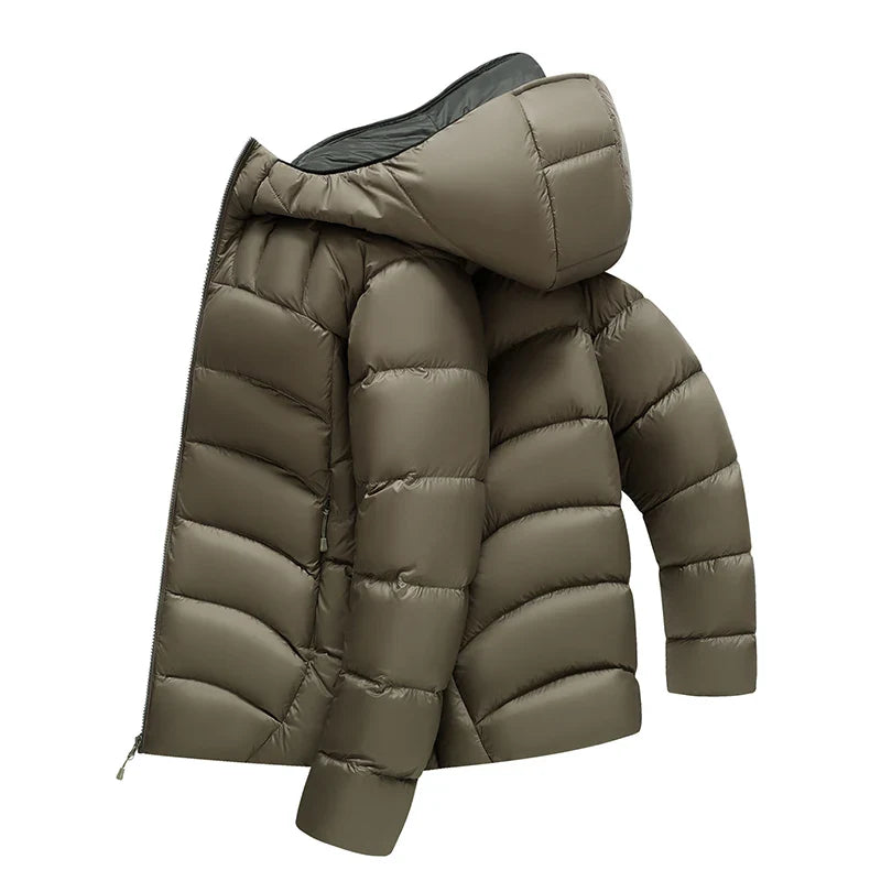 Arthur Puffer Jacket | Contoured Quilted Hooded Winter Jacket