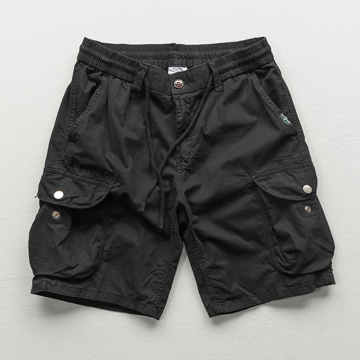 Theodore Relaxed-Fit Woven Cargo Shorts with Utility Pockets