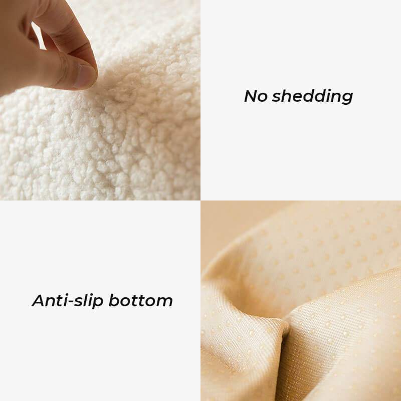 Teddy Fleece Couch Cover With Ultra-Soft Texture