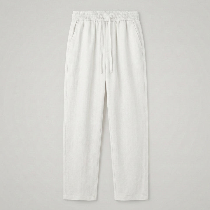 Haru Cropped Linen Pants