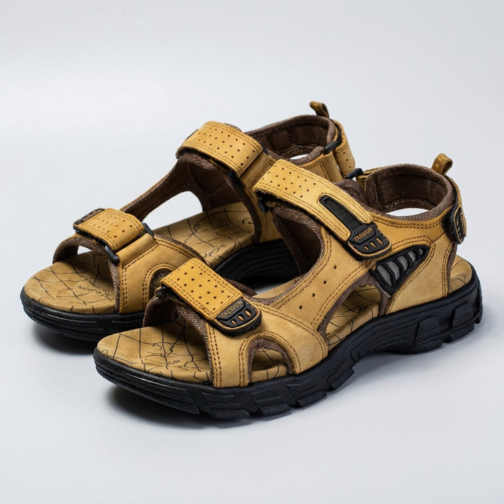 Adjustable Strap Outdoor Sandals with Cushioned Support Sole