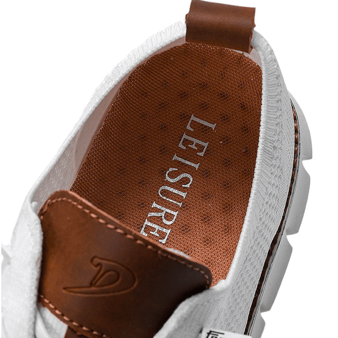 Arthur Textured Knit Oxfords | Lace-Up Sneaker Sole Oxfords