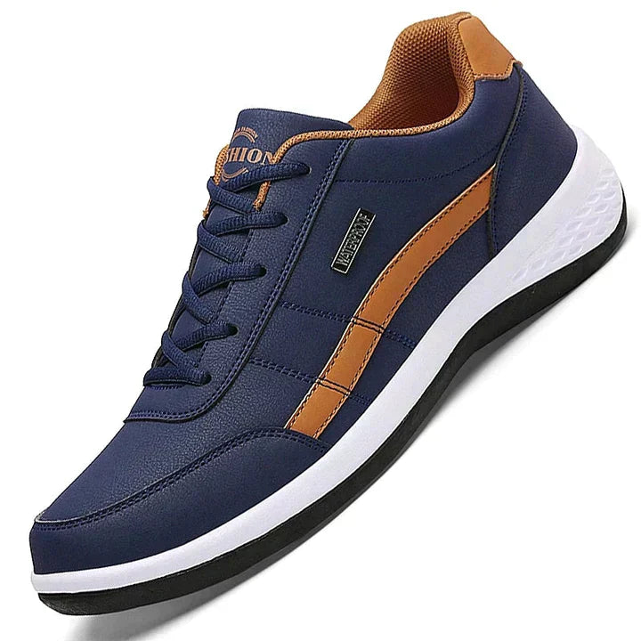 Harry Low-Top Sneakers – Lace-Up Side Stripe Design